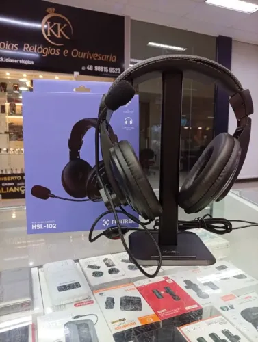 HEADSET HSL-102 FORTREK - PRETO