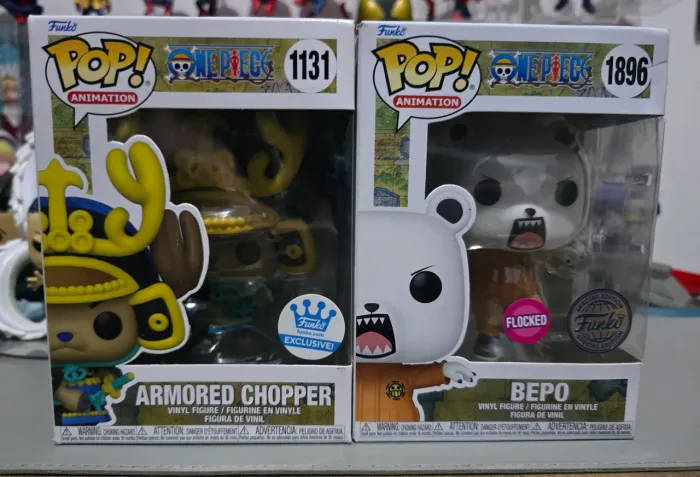 Funko Pop! One Piece Chopper e Bepo #1131 #1896