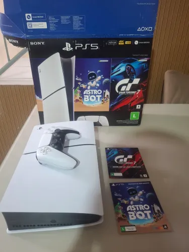 Ps5 slim sem leitor de disc/ troco em pc gammer