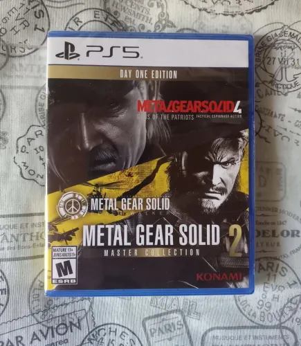 Metal Gear Solid Master Collection Vol 2 Ps5 Novo Lacrado!