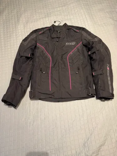 Jaqueta moto feminina