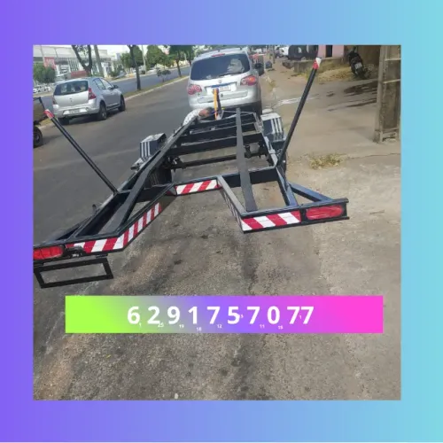 Carretinha para canoa de 5 metros - chassi reforçado