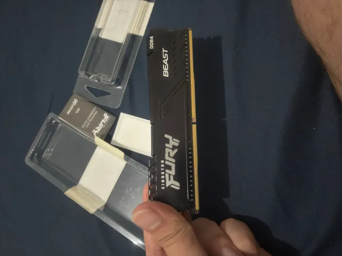 Memória RAM HyperX Fury 8GB DDR4 2666MHz