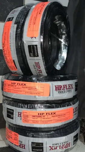 Cabo elétrico flexível 6mm100m(((antichamas))