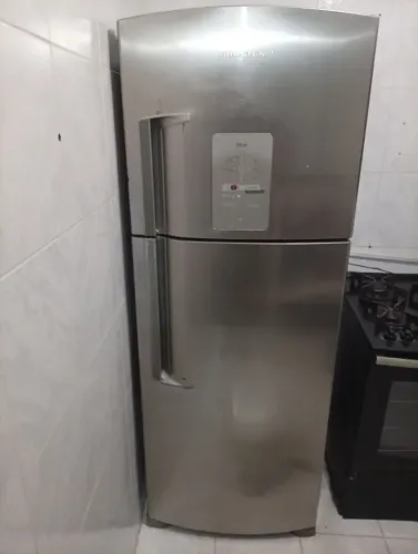 Geladeira Brastemp inox ative duplex 