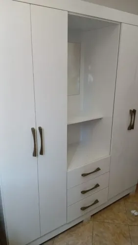 Guarda-Roupa Germania 6 Portas c/ Espelho - Novo - Entrego - Consulte Já  