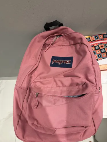 Mochila jansport rosa 