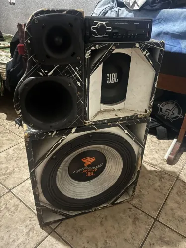 Caixa Trio JBL Selenium Tornado