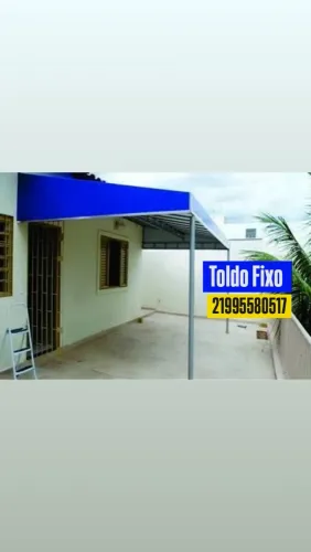 Cobertura Fixa, para ambiente externo.