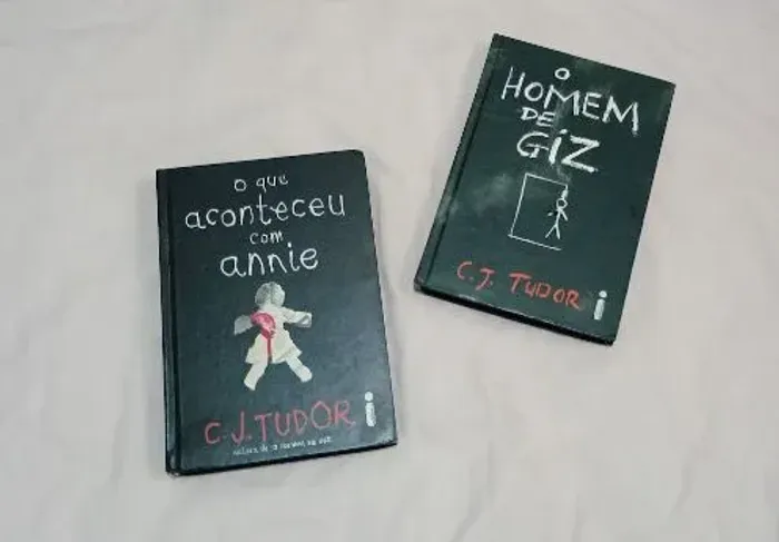 Combo Suspense C.J. Tudor CAPA DURA: O Homem de Giz + O Que Aconteceu com Annie 