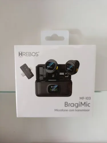 Microfone de lapela MF 103 hrebos