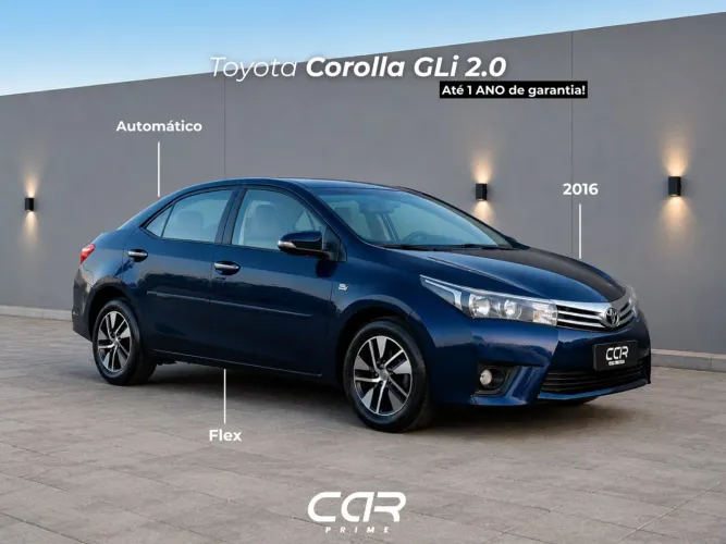 Toyota Corolla GLI 1.8 Flex 16V Aut. 2016