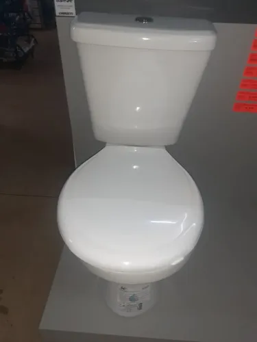 vaso com caixa acoplada  santa clara por 349,90 mais assento 79,90  a vista