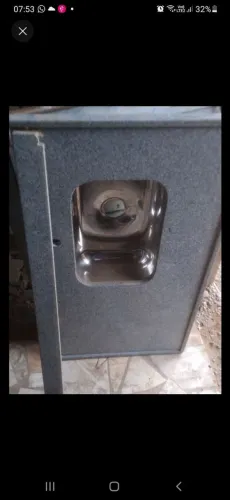 Vendo pia de granito com cuba de inox nova