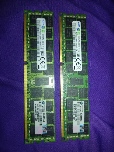 Memórias RAM 16GB DDR3 de servidor