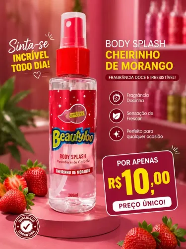 Body Splash e varejado