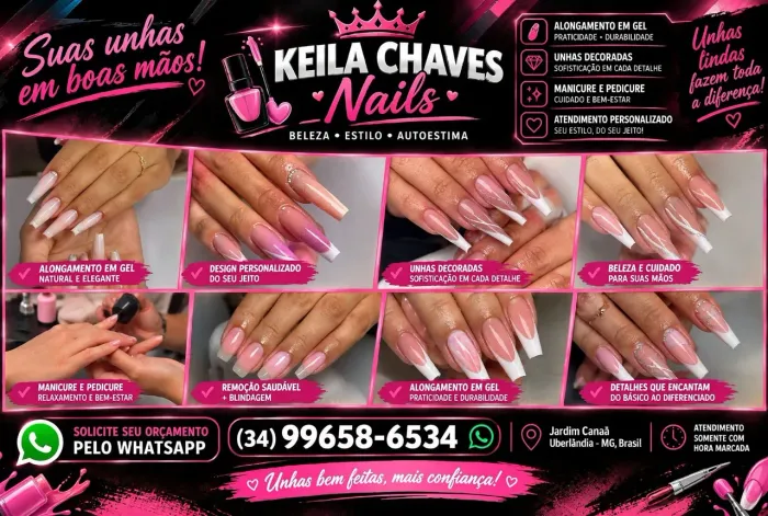 CUIDADO, BELEZA E DURABILIDADE PARA SUAS UNHAS! ?