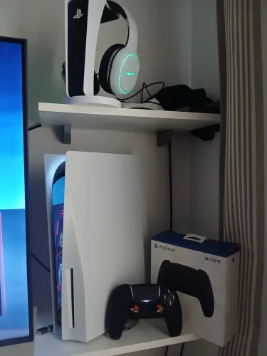 PS5 COM LEITOR DualSense black headset