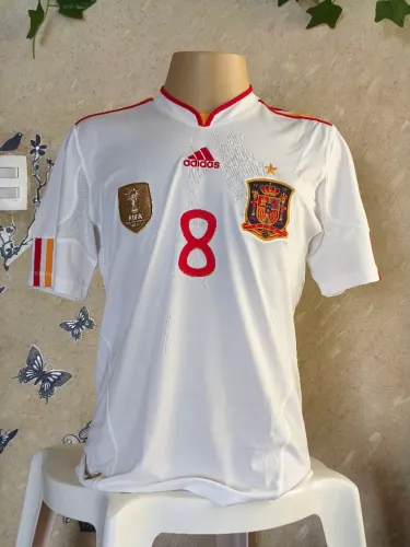 Camisa Seleção da Espanha 2010 Away - Xavi 8