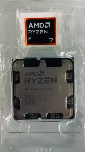 Processador AMD Ryzen 7 7700X AM5 - 8 Núcleos e 16 Threads