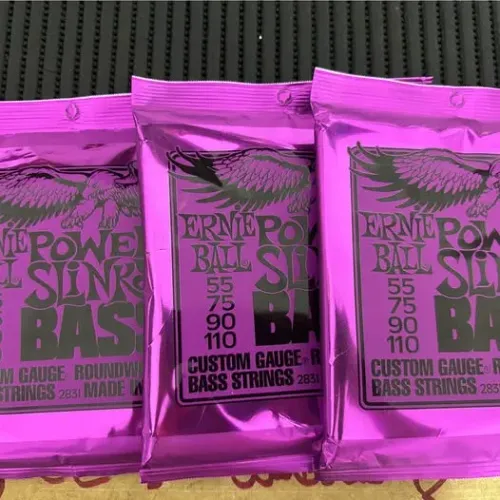 Cordas Ernie Ball baixo 4 cordas Original
