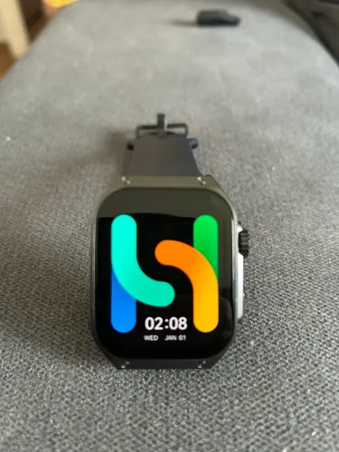 Smartwatch zeblaze Watch 8 novo (tela amoled curvada)