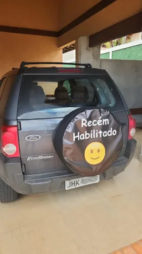 Capa Pneu EcoSport -Recém-Habilitado- para novatos na CNH