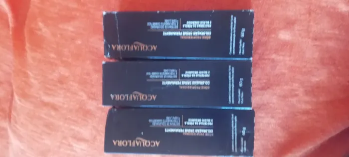 03 tintura pra cabelo marca acquaflora