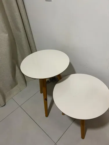 Mesinha/mesa de canto/lateral (dupla)