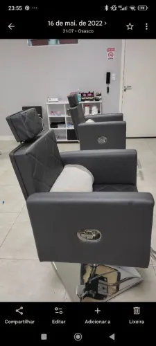 Cadeira cabeleireiro
