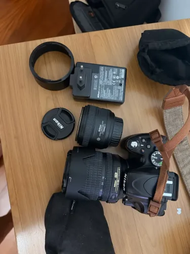 Camera Nikon D5100 - Lente 18-105mm e 50mm