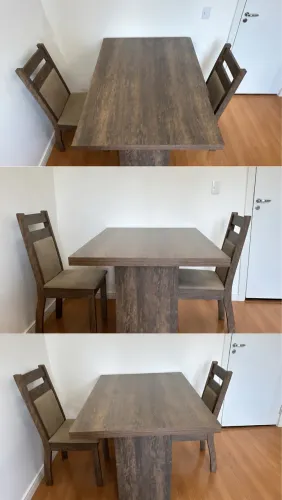 MESA COM 2 cadeiras