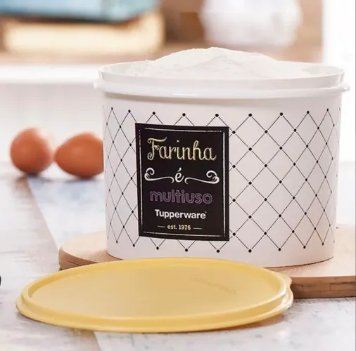 Linha Bistrô Farinha 2.4L Tupperware Original