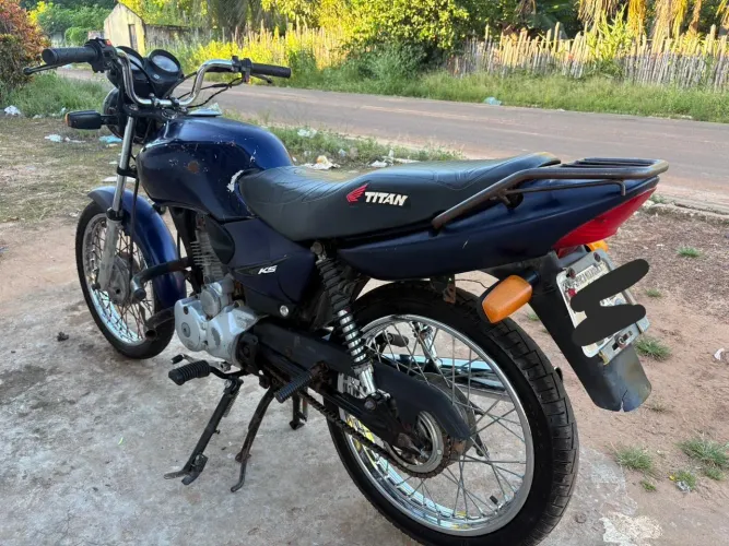 Honda CG 125 Titan KS 2004 - Documentação em Dia / Pegar e Rodar