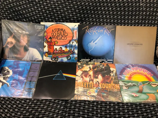 Discos de Vinil - Variados - Pacote com 261 Discos