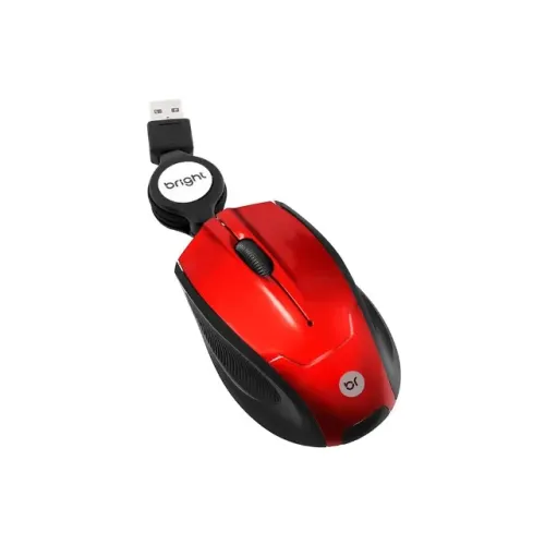 Mini Mouse Bright 0101 Retrátil Usb *ENTREGA GRÁTIS*