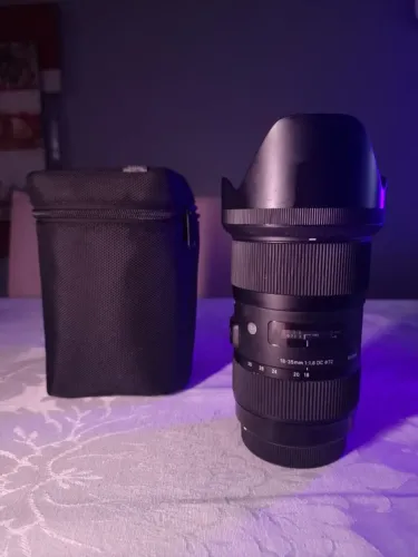 Lente sigma 18-35 1.8 ART para canon EF-S