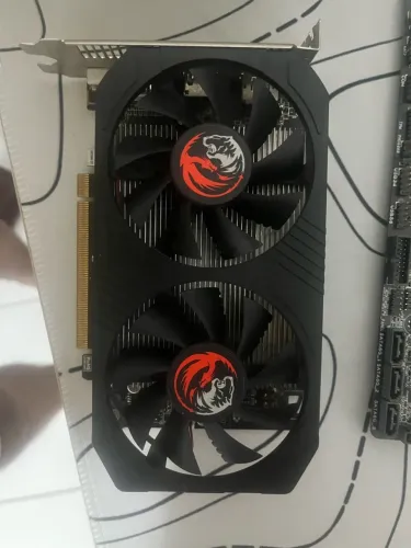 Kit processador ryzen 5 4500 , placa mãe a320 , rx 550 , teclado e mouse