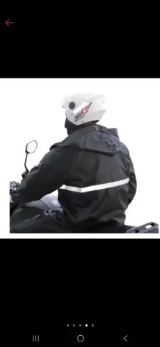 Capa de chuva para motoboy
