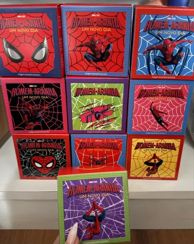 10 brinquedos homem aranha um novo dia 