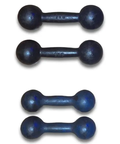 Par de halteres de 2 e 3kg