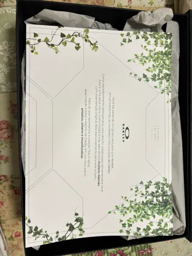 tênis osklen único para decoração 