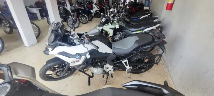 BMW GS F750 BRANCA 2020 Shalon veículos Cariacica 