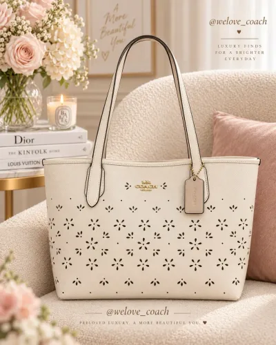 Coach off white