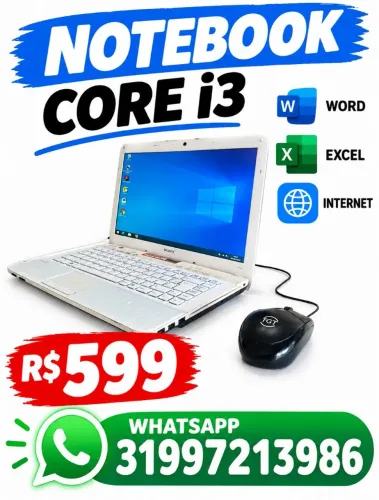 NOTEBOOK PROMOÇÃO 01/10/26 R$599- leia todo anúncio