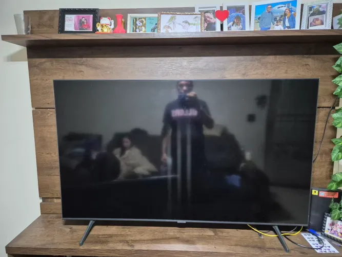 TV smart 58 polegadas Samsung - 4K Crystal UHD (UN58TU7000G) - LEIA A DESCRIÇÃO