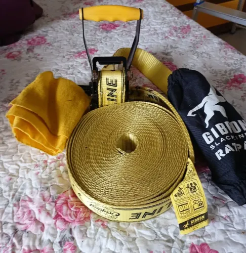 Slackline Gibbon Classic Line X13 - Original (Pouco Uso)