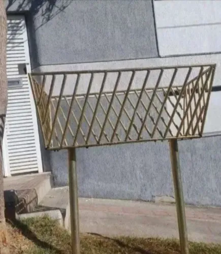 Lixeira de rua direto da fábrica