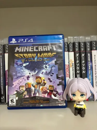 Minecraft Telltale PS4 First season Americano