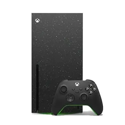 Xbox Séries X Galaxy Black RARIDADE